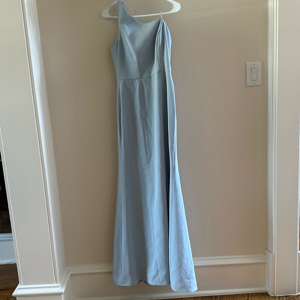 Bella Bridesmaid one shoulder dress. Size 2